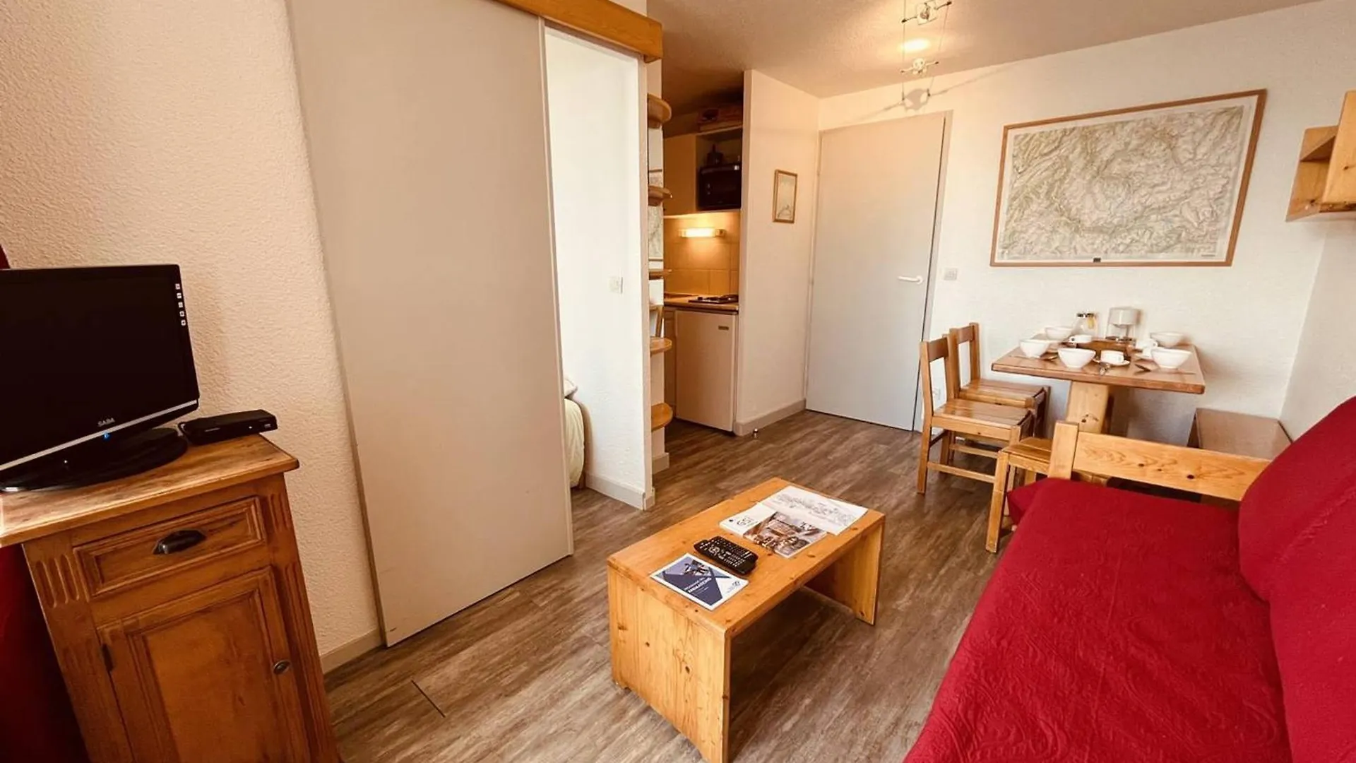 Appartement 2 Pieces Pour 5 Personnes Avec Acces Direct Aux Pistes Et Balcon - Vallandry - Fr-1-757-99
